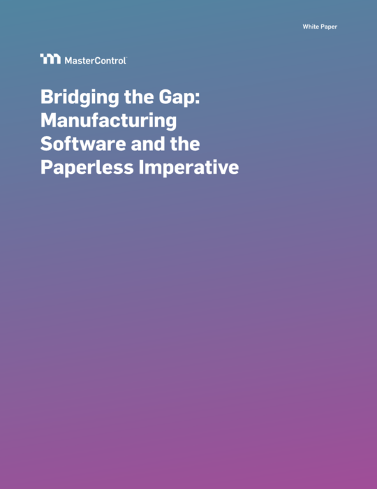 Bridging The Gap: Manufacturing Software And The Paperless Imperative