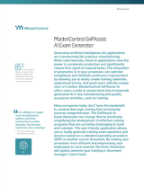 MasterControl GxPAssist AI Exam Generator