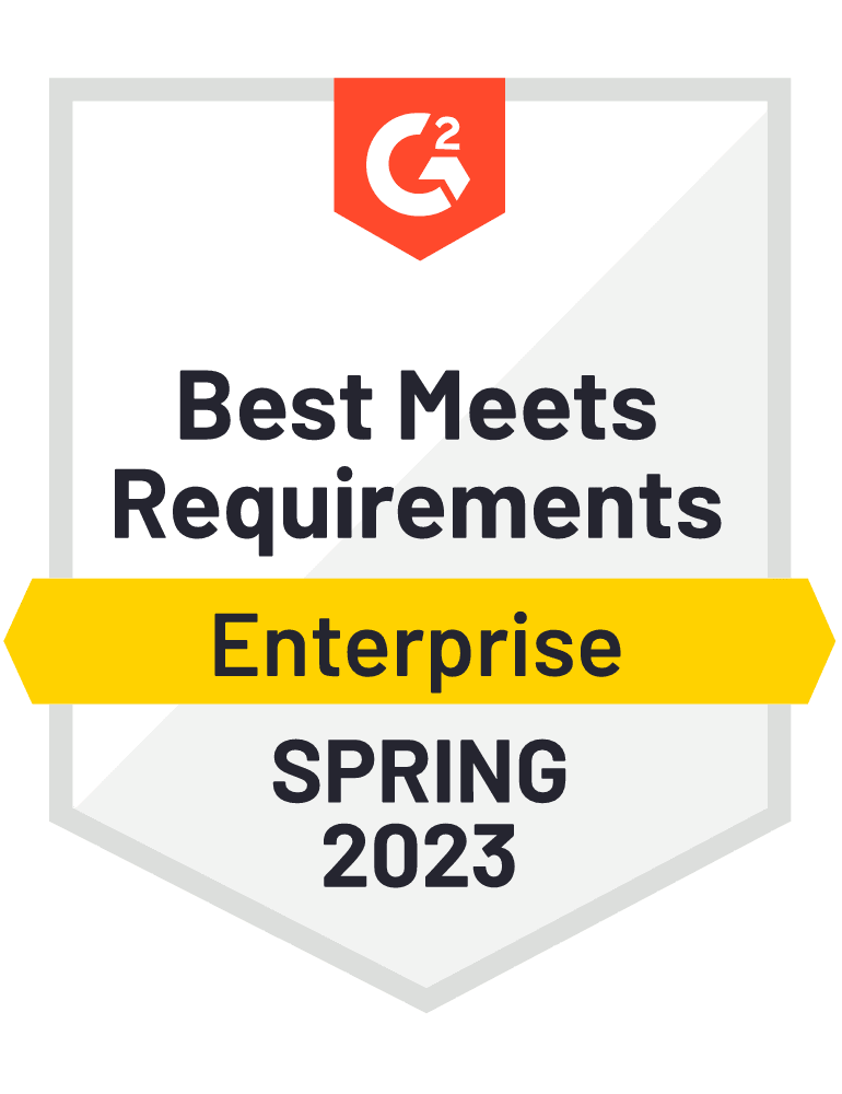 best meets requirements enterprise spring 2023