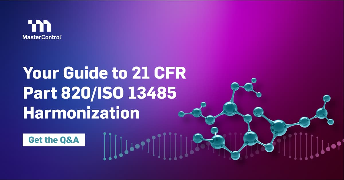 Guide to FDA 21 CFR Part 820 and ISO 13485 QMSR Harmonization